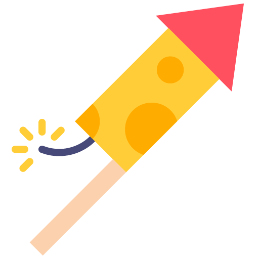 Icono de fuegos artificiales
